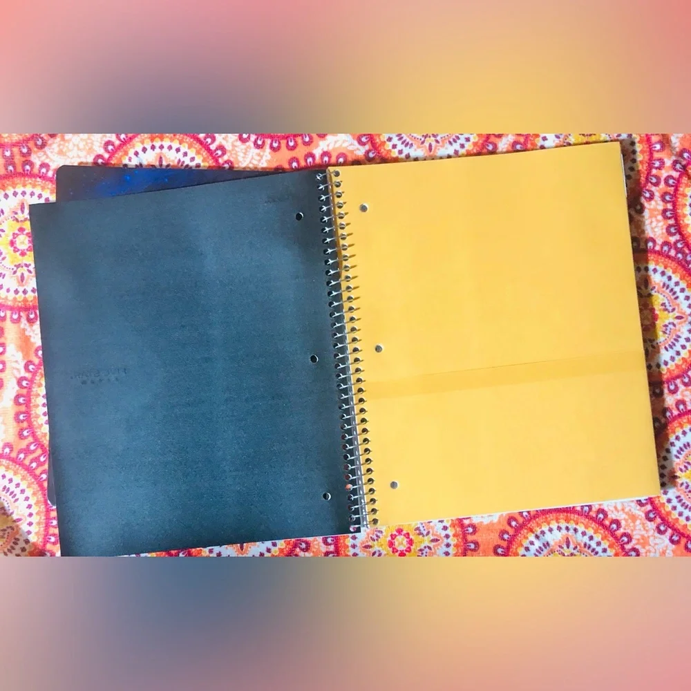 Fire star bundle Graph Ruled notebook square inch/1 subject notebook wide ruled.